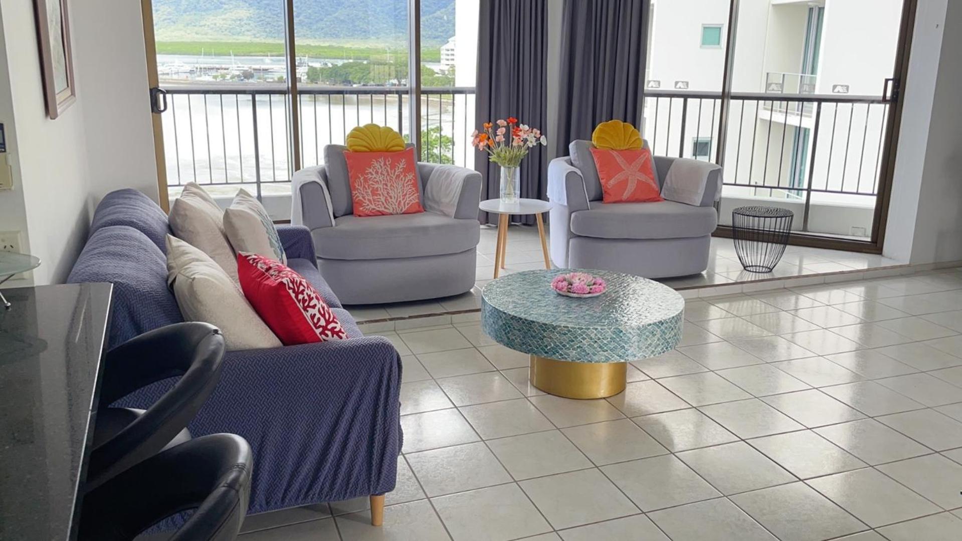 Cairns Ocean View Apartment In Aquarius ภายนอก รูปภาพ