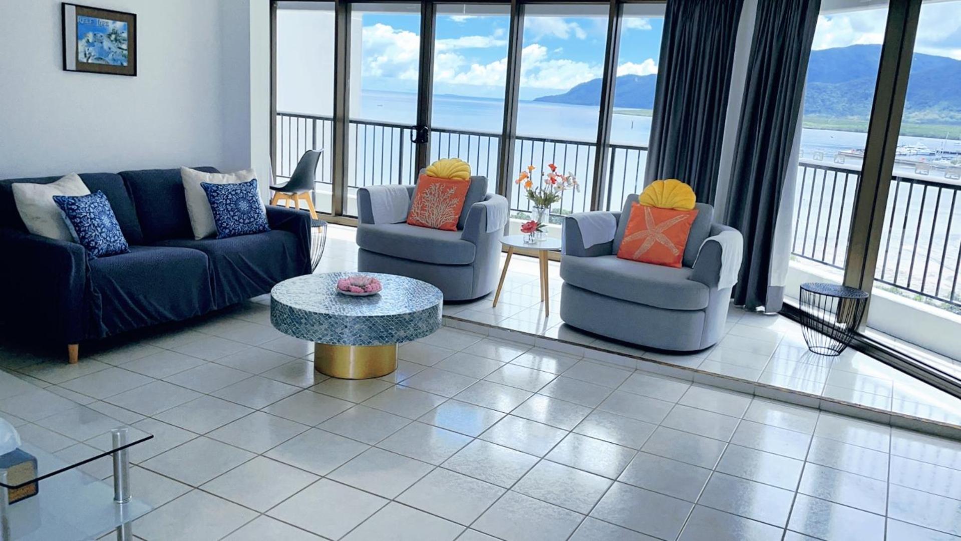 Cairns Ocean View Apartment In Aquarius ภายนอก รูปภาพ